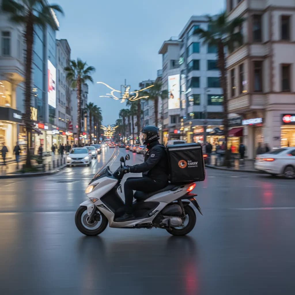 Bornova'nın Her Noktasına 30 Dakikada Hızlı Teslimat