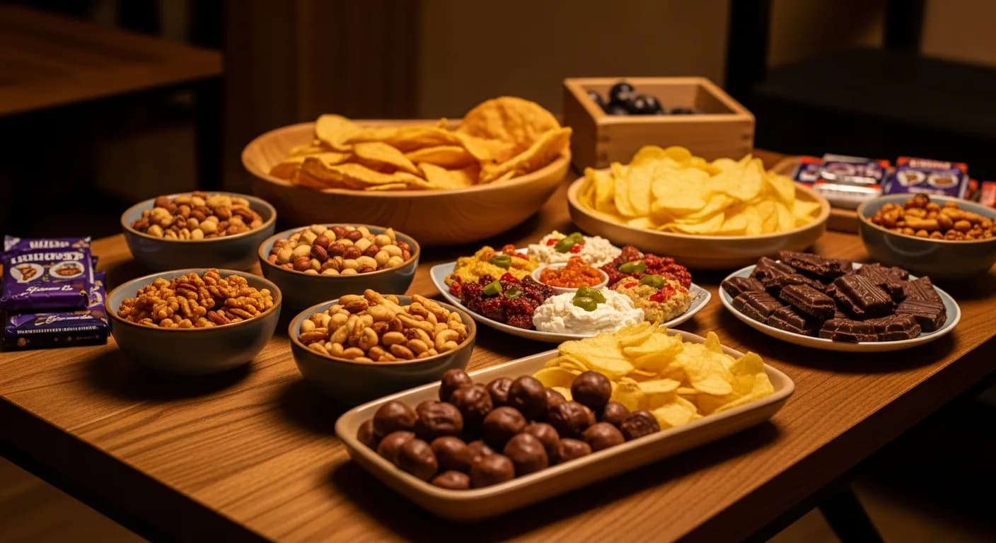 Zengin Meze ve Atıştırmalık Çeşitleri